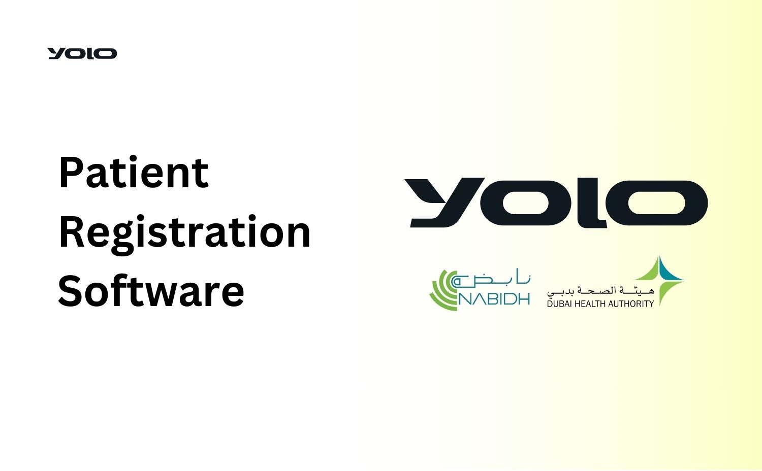 Patient Registration Software